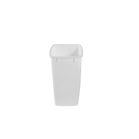 Rubbermaid 9 gal RubbermaidÂ® Indoor White Wastebasket, 9 gal., White, Plastic FG2806TPWHT